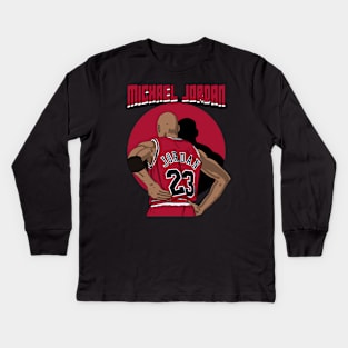 Michael Jordan 23 Kids Long Sleeve T-Shirt